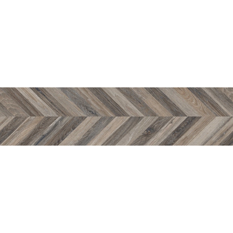 Mexen Native Black gres szkliwiony rekt. G1, płytka drewnopodobna podłogowo-ścienna 120 x 30 cm, carving - TL704-120-030-00