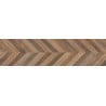 Mexen Native Brown gres szkliwiony rekt. G1, płytka drewnopodobna podłogowo-ścienna 120 x 30 cm, carving - TL704-120-030-01