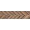 Mexen Native Brown gres szkliwiony rekt. G1, płytka drewnopodobna podłogowo-ścienna 120 x 30 cm, carving - TL704-120-030-01