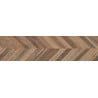 Mexen Native Brown gres szkliwiony rekt. G1, płytka drewnopodobna podłogowo-ścienna 120 x 30 cm, carving - TL704-120-030-01
