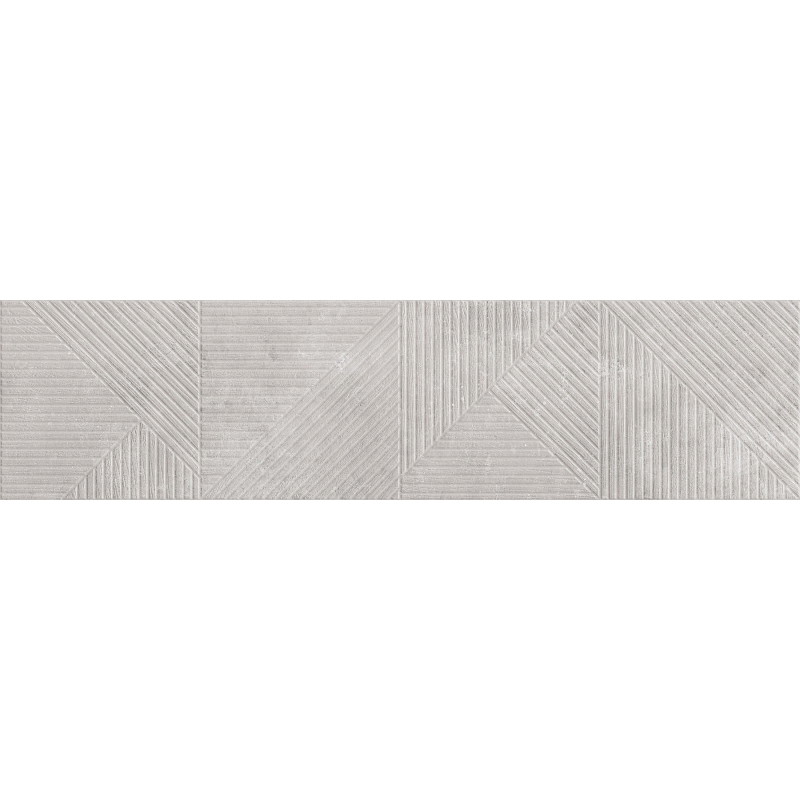 Mexen Magnifica Avenue Gris gres szkliwiony rekt. G1, płytka ścienna 120 x 30 cm, mat - TL707-120-030-50