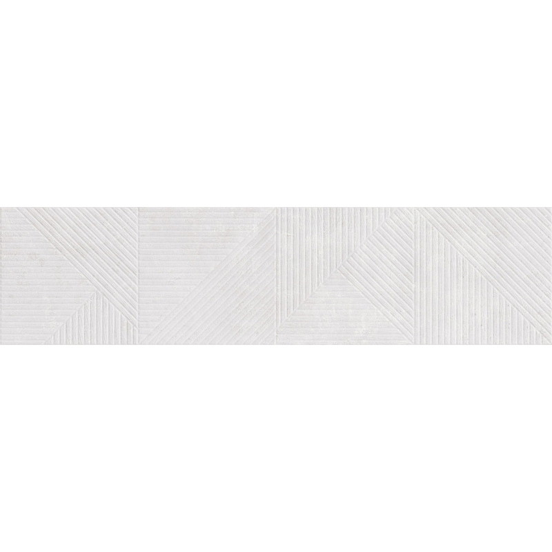 Mexen Magnifica Avenue Bianco gres szkliwiony rekt. G1, płytka ścienna 120 x 30 cm, mat - TL707-120-030-53