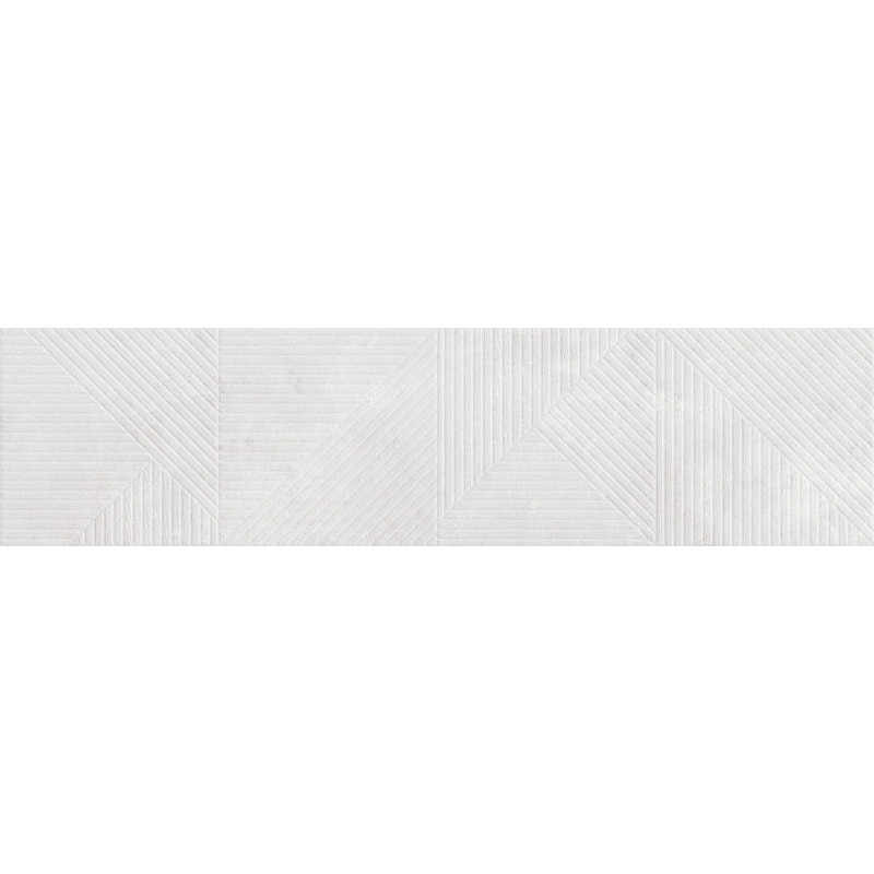 Mexen Magnifica Avenue Bianco gres szkliwiony rekt. G1, płytka ścienna 120 x 30 cm, mat - TL707-120-030-53