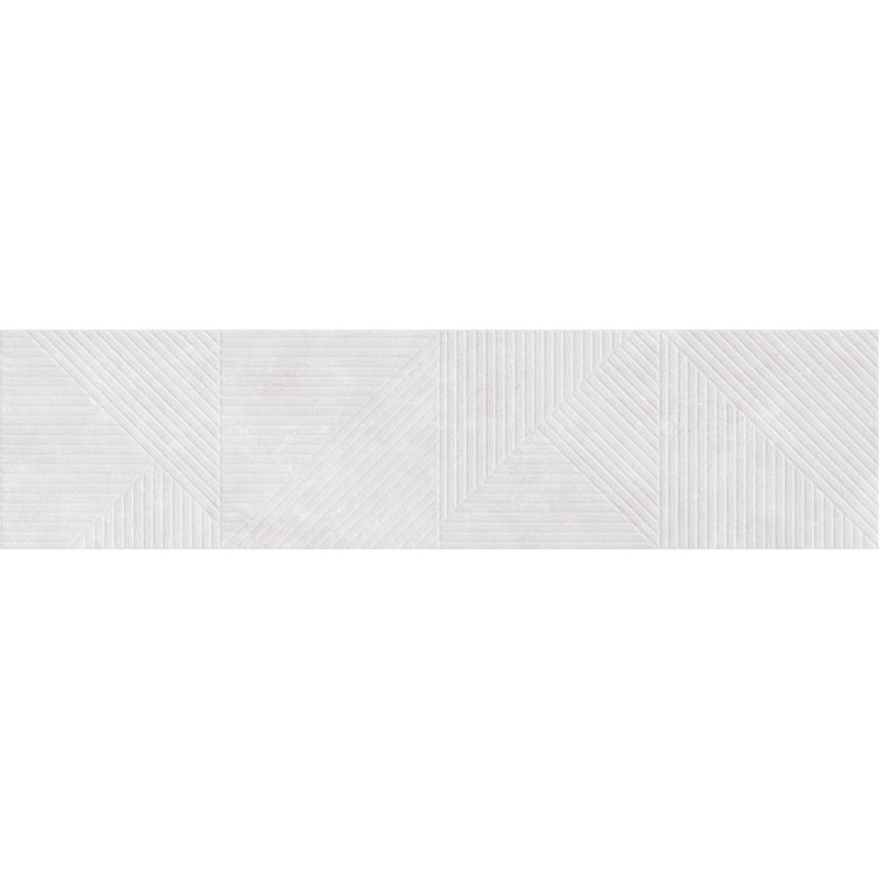 Mexen Magnifica Avenue Bianco gres szkliwiony rekt. G1, płytka ścienna 120 x 30 cm, mat - TL707-120-030-53