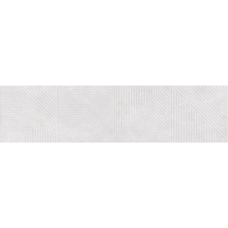 Mexen Magnifica Avenue Bianco gres szkliwiony rekt. G1, płytka ścienna 120 x 30 cm, mat - TL707-120-030-53