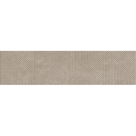 Mexen Magnifica Avenue Taupe gres szkliwiony rekt. G1, płytka ścienna 120 x 30 cm, mat - TL707-120-030-54