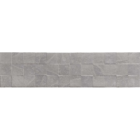 Mexen Icon Lyon Grigio gres szkliwiony rekt. G1, płytka ścienna 120 x 30 cm, mat - TL712-120-030-51