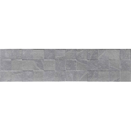 Mexen Icon Lyon Gris gres szkliwiony rekt. G1, płytka ścienna 120 x 30 cm, mat - TL712-120-030-54