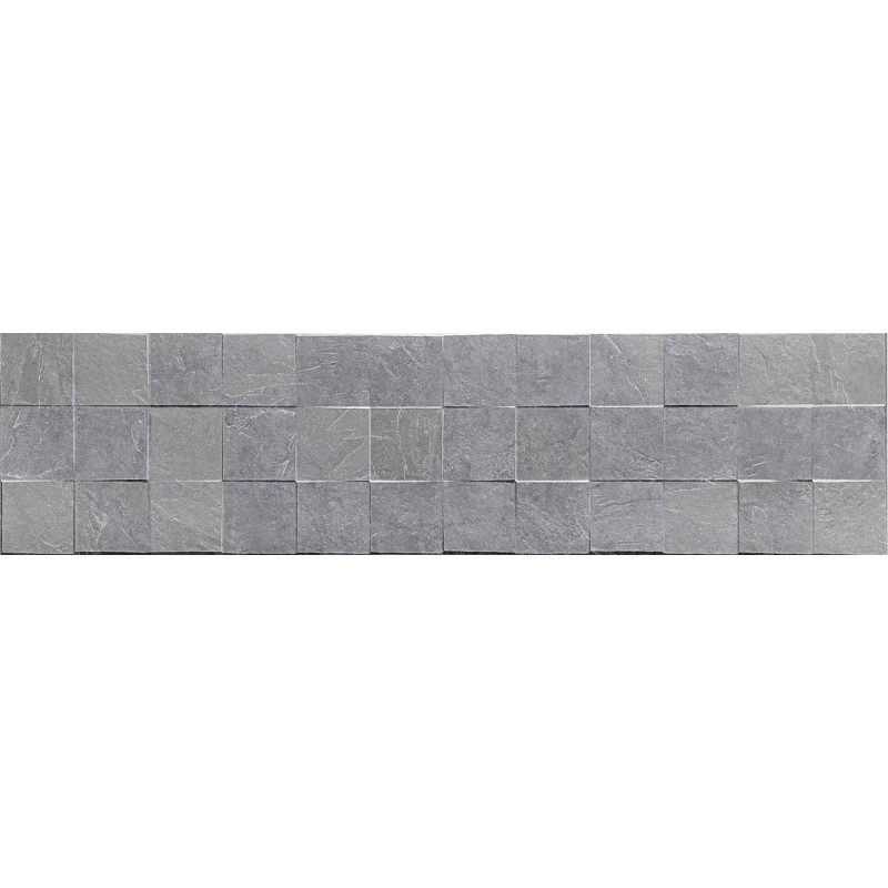Mexen Icon Lyon Gris gres szkliwiony rekt. G1, płytka ścienna 120 x 30 cm, mat - TL712-120-030-54
