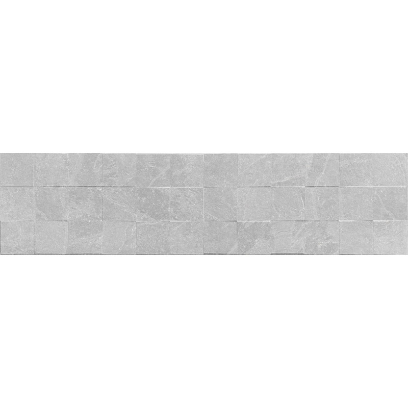Mexen Icon Lyon Silver gres szkliwiony rekt. G1, płytka ścienna 120 x 30 cm, mat - TL712-120-030-55