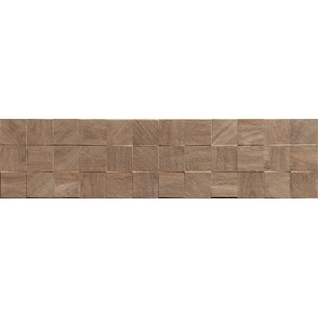 Mexen Riga Lyon Brown gres szkliwiony rekt. G1, płytka drewnopodobna ścienna 120 x 30 cm, mat - TL713-120-030-51