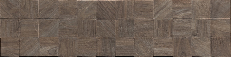 Mexen Riga Lyon Choco gres szkliwiony rekt. G1, płytka drewnopodobna ścienna 120 x 30 cm, mat - TL713-120-030-52