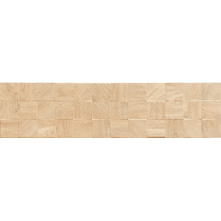 Mexen Riga Lyon Crema gres szkliwiony rekt. G1, płytka drewnopodobna ścienna 120 x 30 cm, mat - TL713-120-030-53