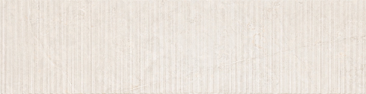 Mexen Flamingo Mayolica Bianco gres szkliwiony rekt. G1, płytka ścienna 120 x 30 cm, carving - TL715-120-030-50
