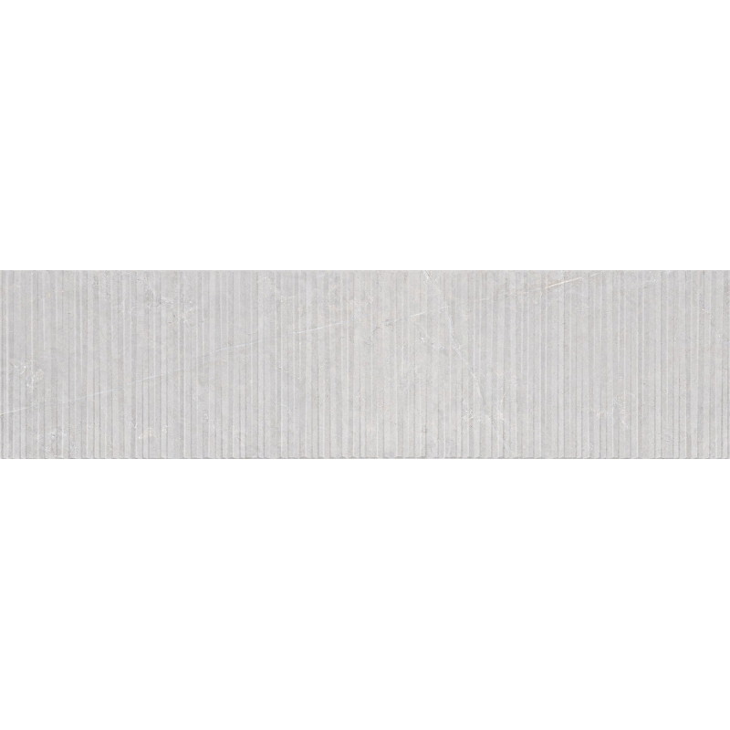 Mexen Flamingo Mayolica Gris gres szkliwiony rekt. G1, płytka ścienna 120 x 30 cm, carving - TL715-120-030-52