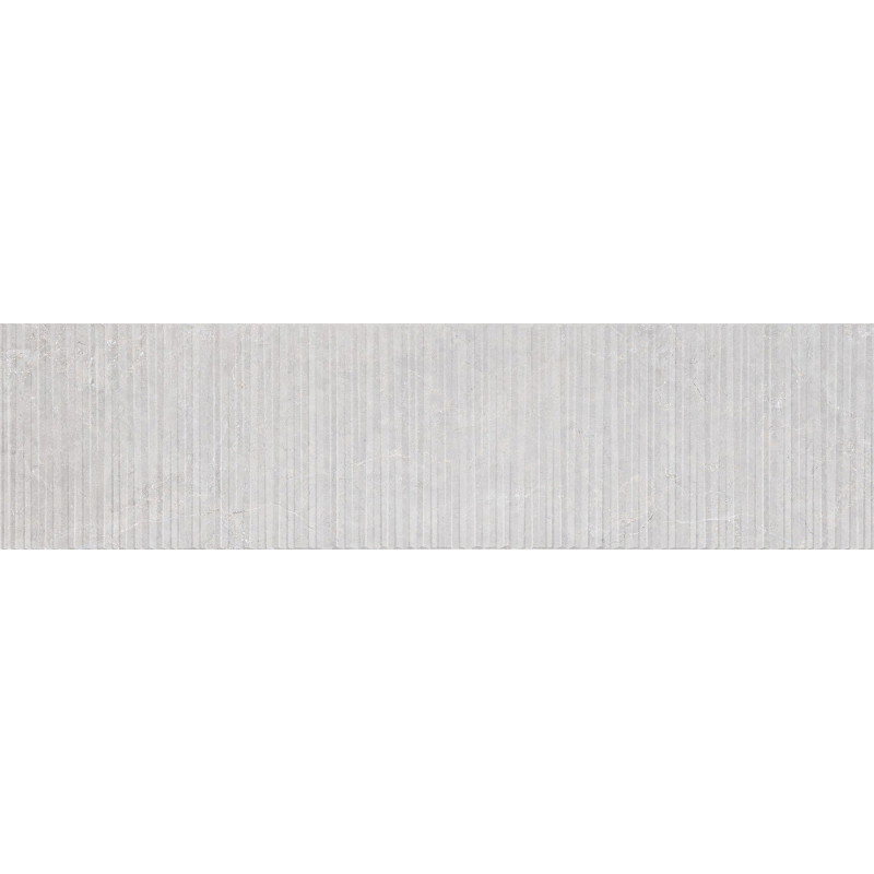 Mexen Flamingo Mayolica Gris gres szkliwiony rekt. G1, płytka ścienna 120 x 30 cm, carving - TL715-120-030-52