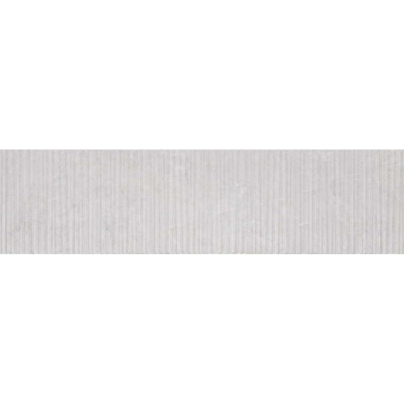 Mexen Flamingo Mayolica Gris gres szkliwiony rekt. G1, płytka ścienna 120 x 30 cm, carving - TL715-120-030-52