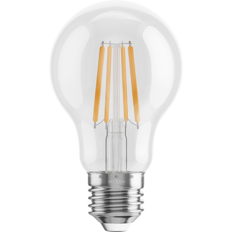 Mexen Vintis żarówka filament LED E27, A60, 4W, 55 lm, orange - L150-E27-04XX-48