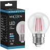 Mexen Vintis żarówka filament LED E27, G45, 4W, 55 lm, red - L156-E27-04XX-45
