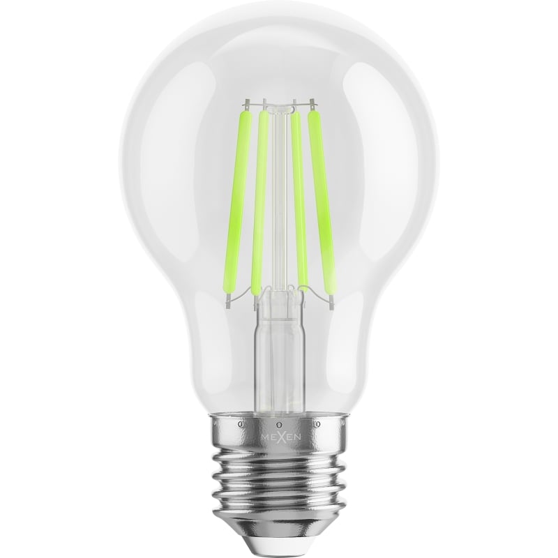 Mexen Vintis 3x żarówka filament LED E27, A60, 4W, 55 lm, green - L150-E27-04XX-46x03
