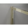 Mexen Exo-3S kabina prysznicowa 3-ścienna uchylna 90 x 110 cm, transparent, złota - 819-090-110-50-00-3S