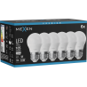 Mexen Nova 6x żarówka LED E27, G45, 1W, Neutralna - 4000K, 105 lm - L101-E27-0140-01x06