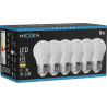 Mexen Nova 6x żarówka LED E27, G45, 3W, Ciepła - 3000K, 315 lm - L101-E27-0330-01x06