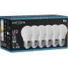 Mexen Nova 6x żarówka LED E27, G45, 7W, Zimna - 6500K, 735 lm - L101-E27-0765-01x06