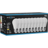 Mexen Nova 10x żarówka LED E27, G45, 8W, Ciepła - 3000K, 840 lm - L101-E27-0830-01x10