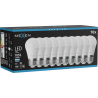 Mexen Nova 10x żarówka LED E27, G45, 10W, Zimna - 6500K, 1055 lm - L101-E27-1065-01x10