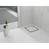 Mexen Flat-Q M13 wpust podłogowy kwadratowy 15 x 15 cm, złoty - 1510015