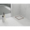 Mexen Flat-Q M13 wpust podłogowy kwadratowy 12 x 12 cm, miedź szczotkowana - 1C10012