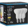 Mexen Nova 3x żarówka LED E14, R50, 6W, Ciepła - 3000K, 630 lm - L103-E14-0630-01x03