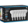 Mexen Nova 6x żarówka LED E14, R50, 6W, Zimna - 6500K, 630 lm - L103-E14-0665-01x06