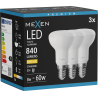 Mexen Nova 3x żarówka LED E14, R50, 8W, Ciepła - 3000K, 840 lm - L103-E14-0830-01x03