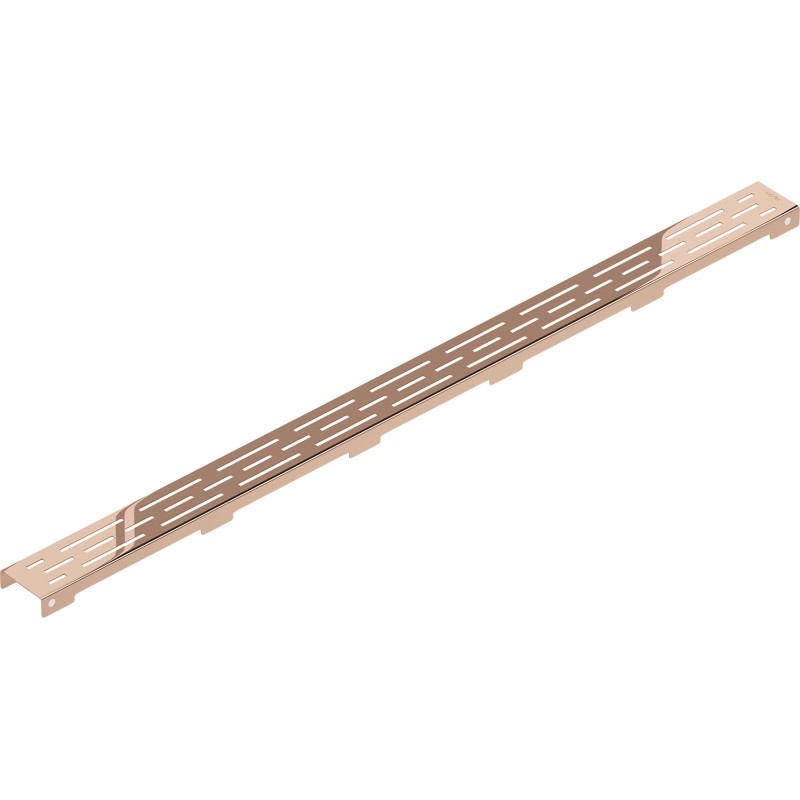 Mexen Flat M01 maskownica do odpływu liniowego 100 cm, różowe złoto - 1620100