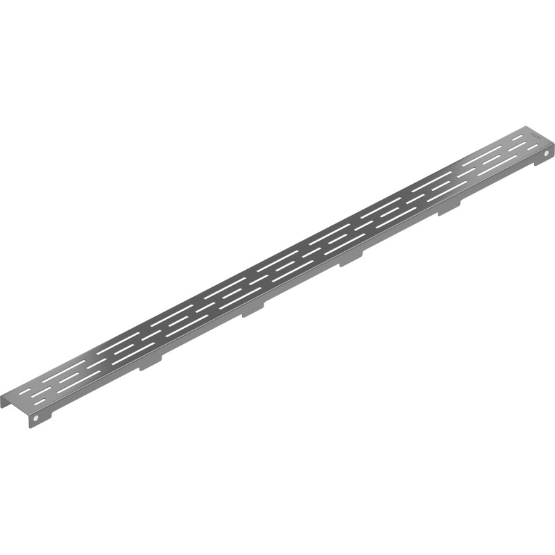Mexen Flat M01 maskownica do odpływu liniowego 100 cm, gun gray szczotkowany - 1E20100