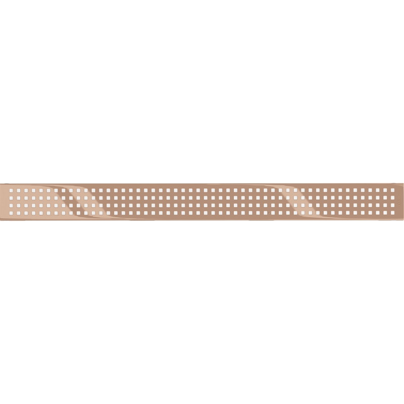 Mexen Flat M08 maskownica do odpływu liniowego 50 cm, różowe złoto - 1625050