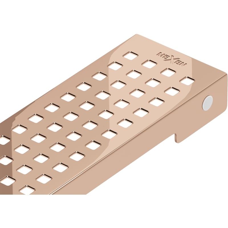 Mexen Flat M08 maskownica do odpływu liniowego 70 cm, różowe złoto - 1625070