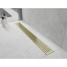 Mexen Flat M08 maskownica do odpływu liniowego 70 cm, złota szczotkowana - 1A25070