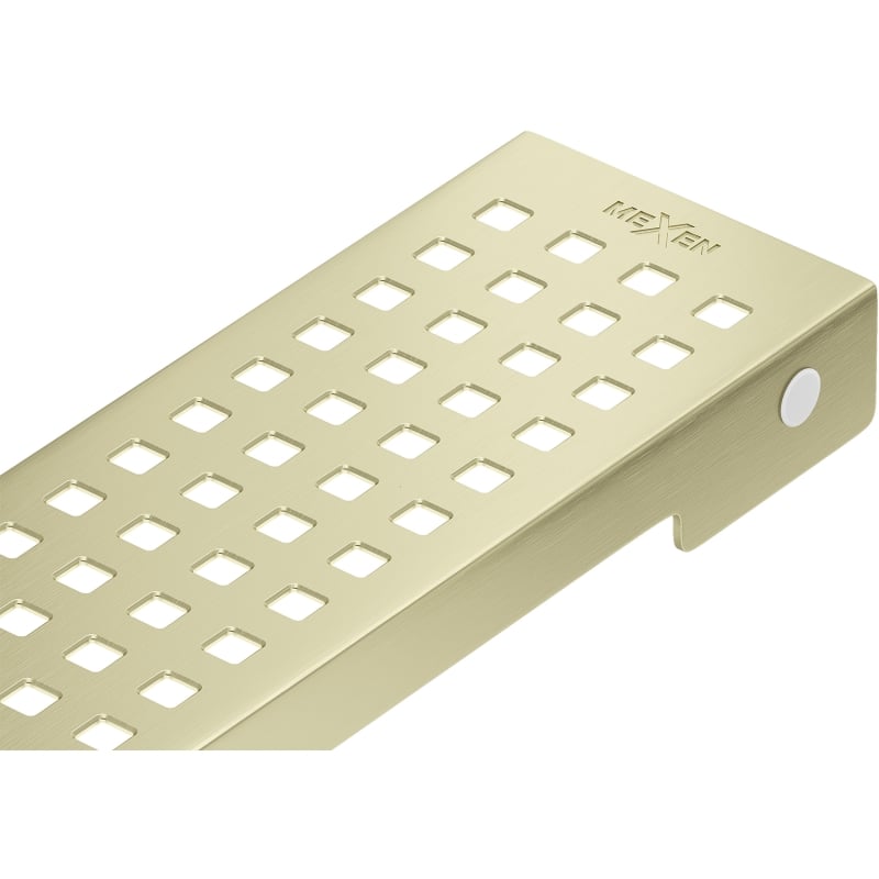 Mexen Flat M08 maskownica do odpływu liniowego 80 cm, złota szczotkowana - 1A25080