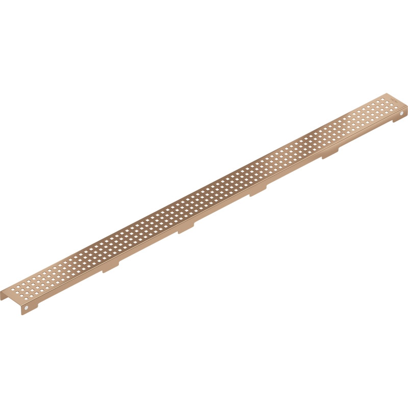 Mexen Flat M08 maskownica do odpływu liniowego 80 cm, miedź szczotkowana - 1C25080