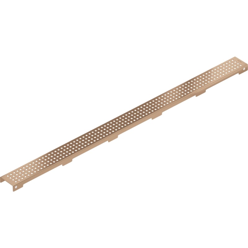 Mexen Flat M08 maskownica do odpływu liniowego 100 cm, miedź szczotkowana - 1C25100