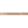 Mexen Flat M12 maskownica do odpływu liniowego 60 cm. różowe złoto - 1621060