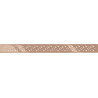 Mexen Flat M12 maskownica do odpływu liniowego 70 cm, różowe złoto - 1621070