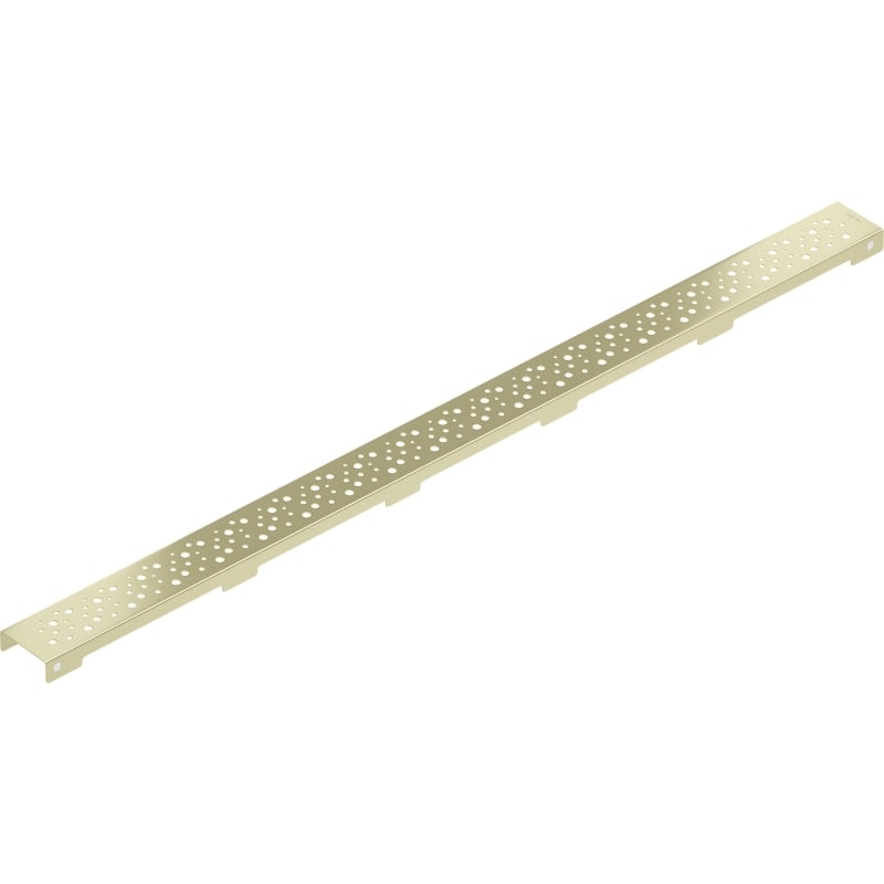 Mexen Flat M12 maskownica do odpływu liniowego 80 cm, złota szczotkowana - 1A21080
