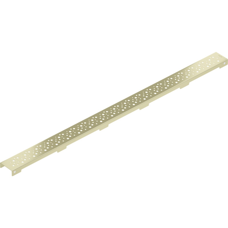 Mexen Flat M12 maskownica do odpływu liniowego 90 cm, złota szczotkowana - 1A21090