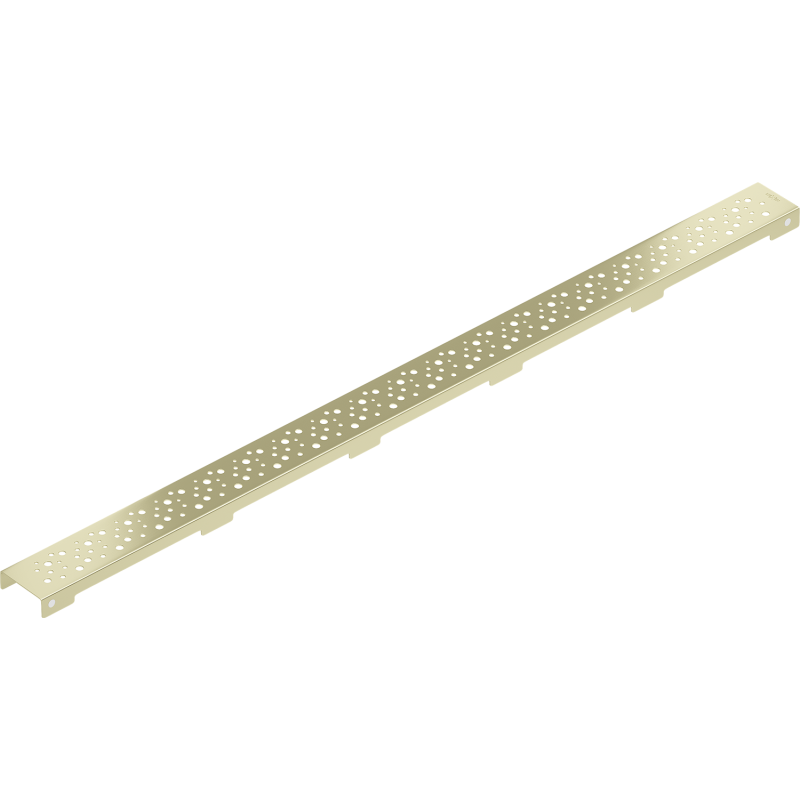 Mexen Flat M12 maskownica do odpływu liniowego 100 cm, złota szczotkowana - 1A21100