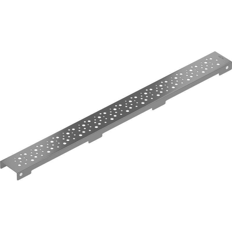 Mexen Flat M12 maskownica do odpływu liniowego 50 cm, gun gray szczotkowany - 1E21050