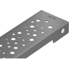 Mexen Flat M12 maskownica do odpływu liniowego 70 cm, gun gray szczotkowany - 1E21070